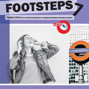 BIGZ  ENGLESKI JEZIK Footsteps 7, RADNA SVESKA  ZA SEDMI RAZRED